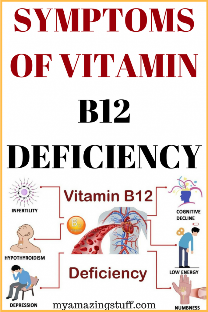 Symptoms Of Vitamin B Deficiency My Amazing Stuff