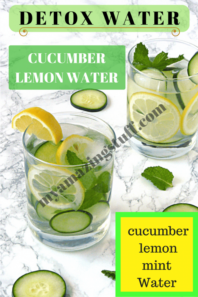 4 DETOX WATER RECIPES THAT WILL GIVE YOU A FLATTER STOMACH – My Amazing ...