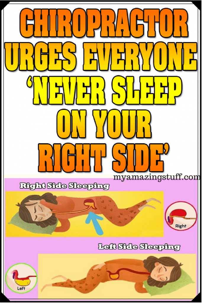 A Chiropractor Advises People Why Not To Sleep On Your Right Side!
