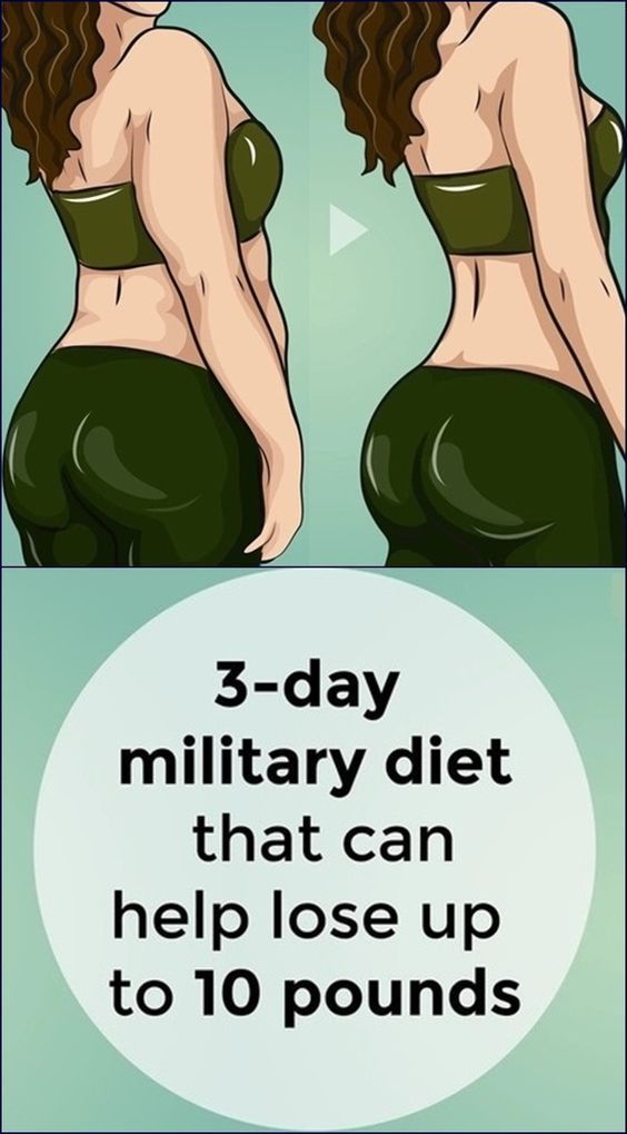 3-day military diet that can help lose up to 10 pounds