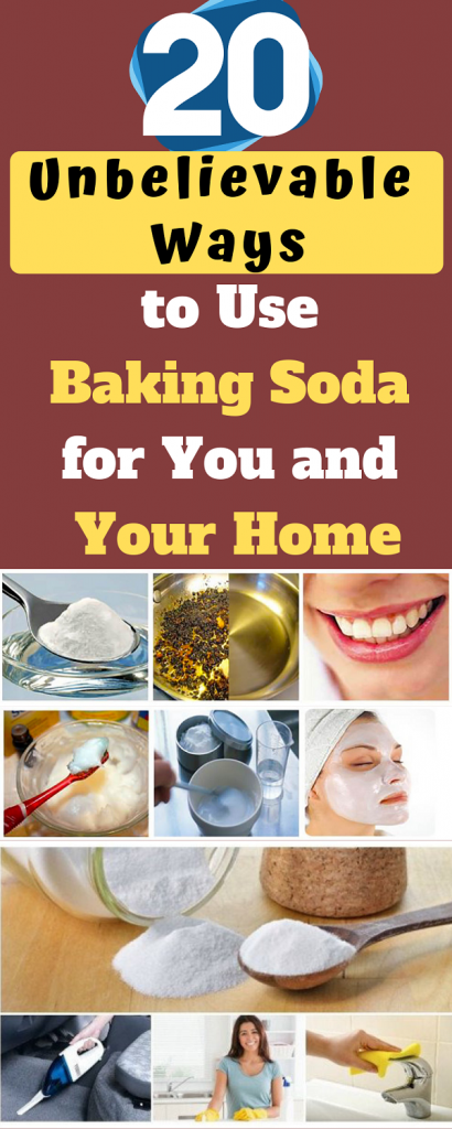 20 Unbelievable Ways to Use Baking Soda for You and Your Home