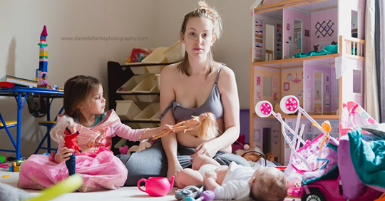 Mothers claim it’s harder to stay at home with children than going to work